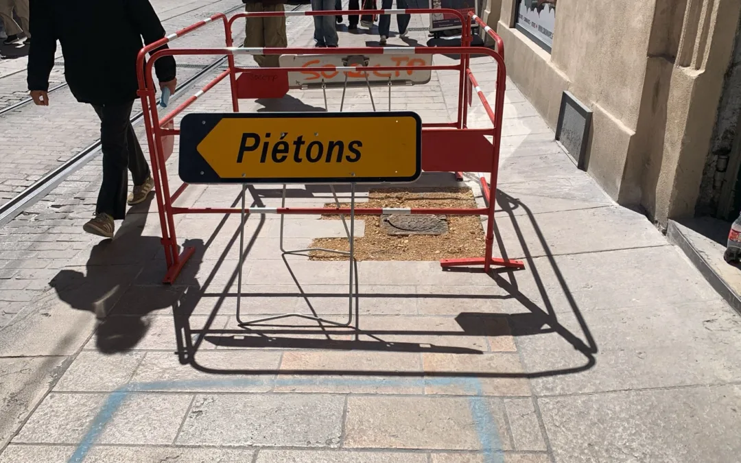 Réhabilitation du réseau des eaux usées à Montpellier (Quartier des Arceaux)