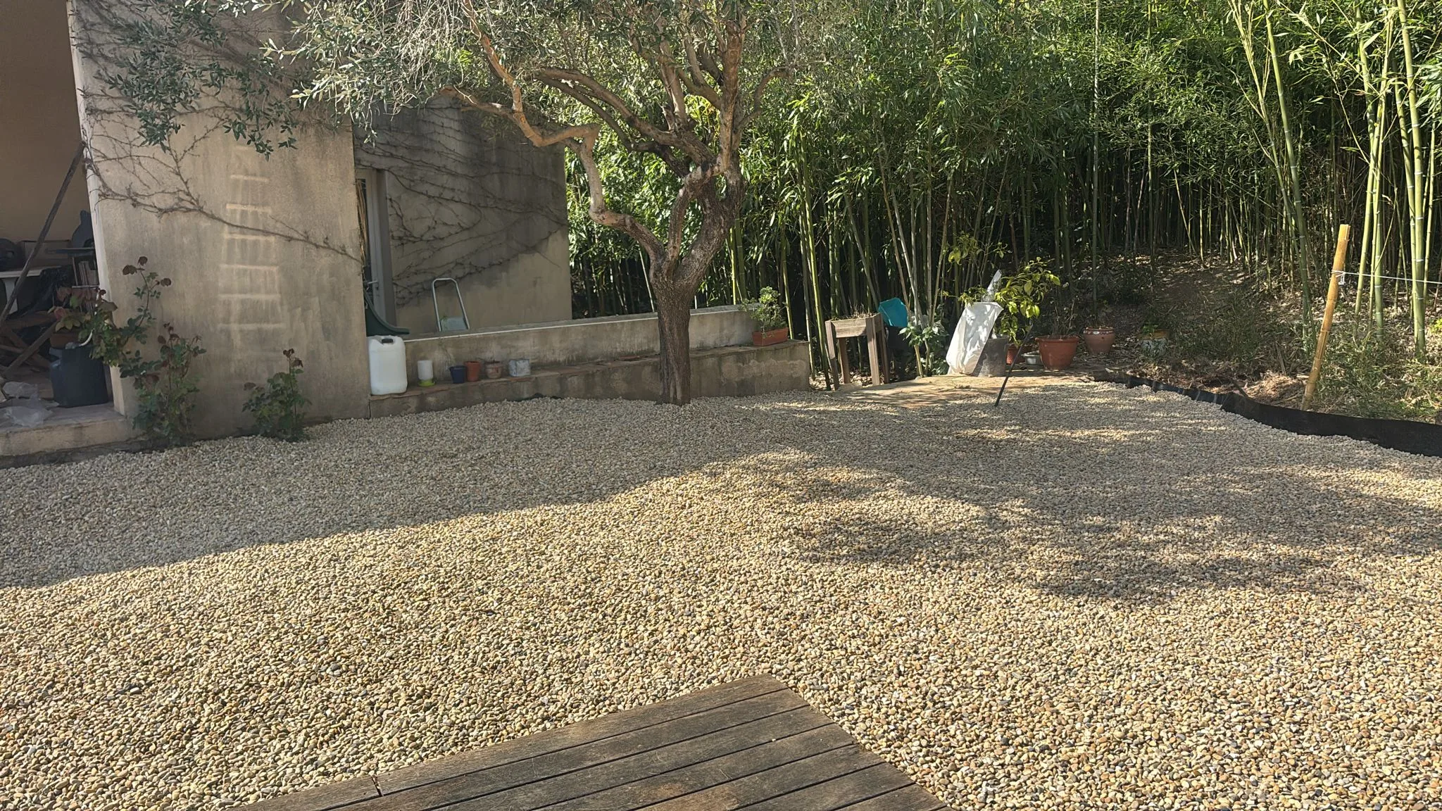 Viabilisation de parcelles à Nébian – Aménagement de surface avec bambous en bordure – SOCCTP Viabilisation de parcelles à Nébian - Aménagement de surface avec bambous en bordure - SOCCTP