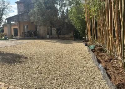 Viabilisation de parcelles et aménagement de surface à Nébian (34800)