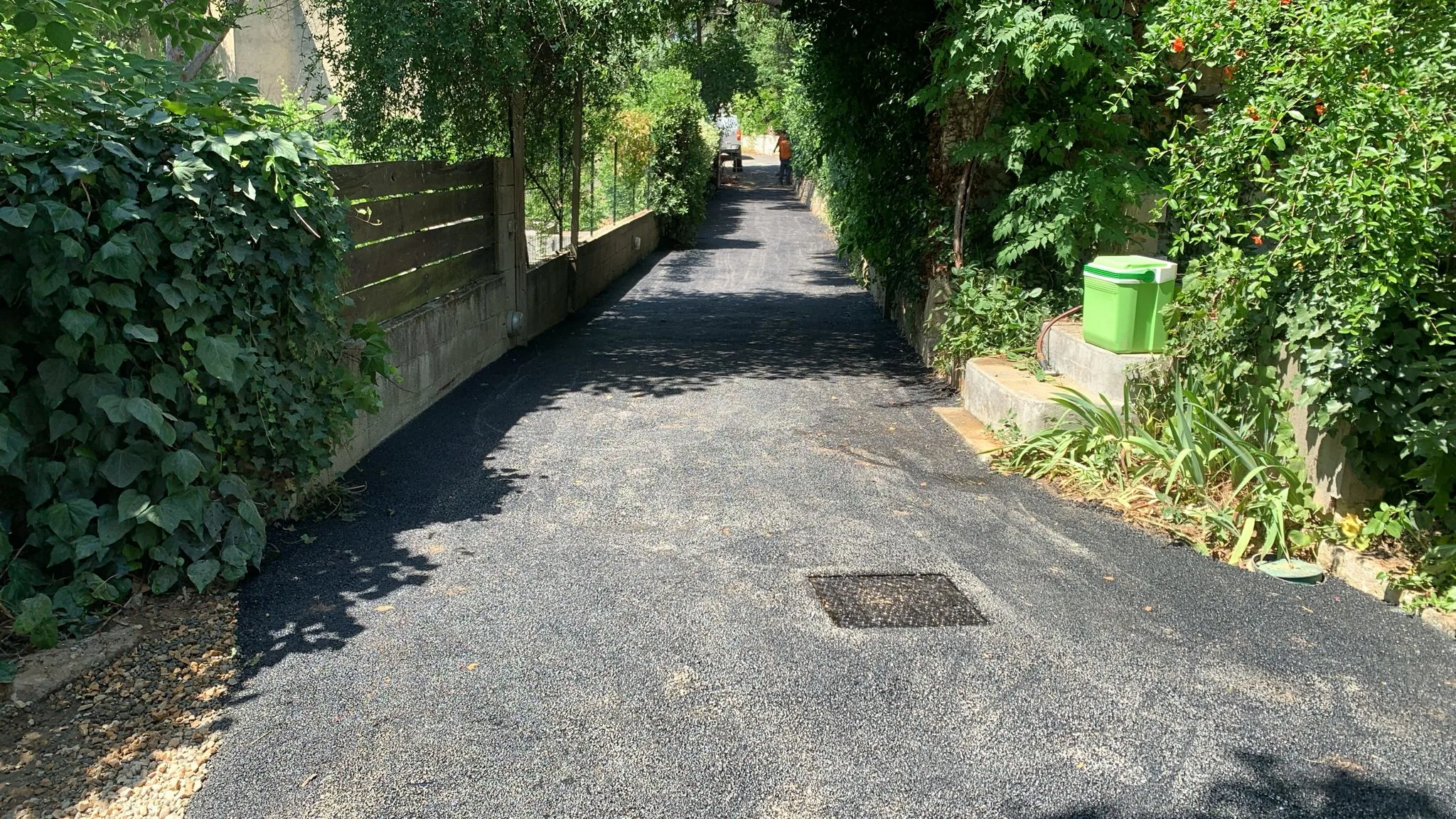 Mise en conformité réseau eaux usées - Enrobé après travaux - SOCCTP