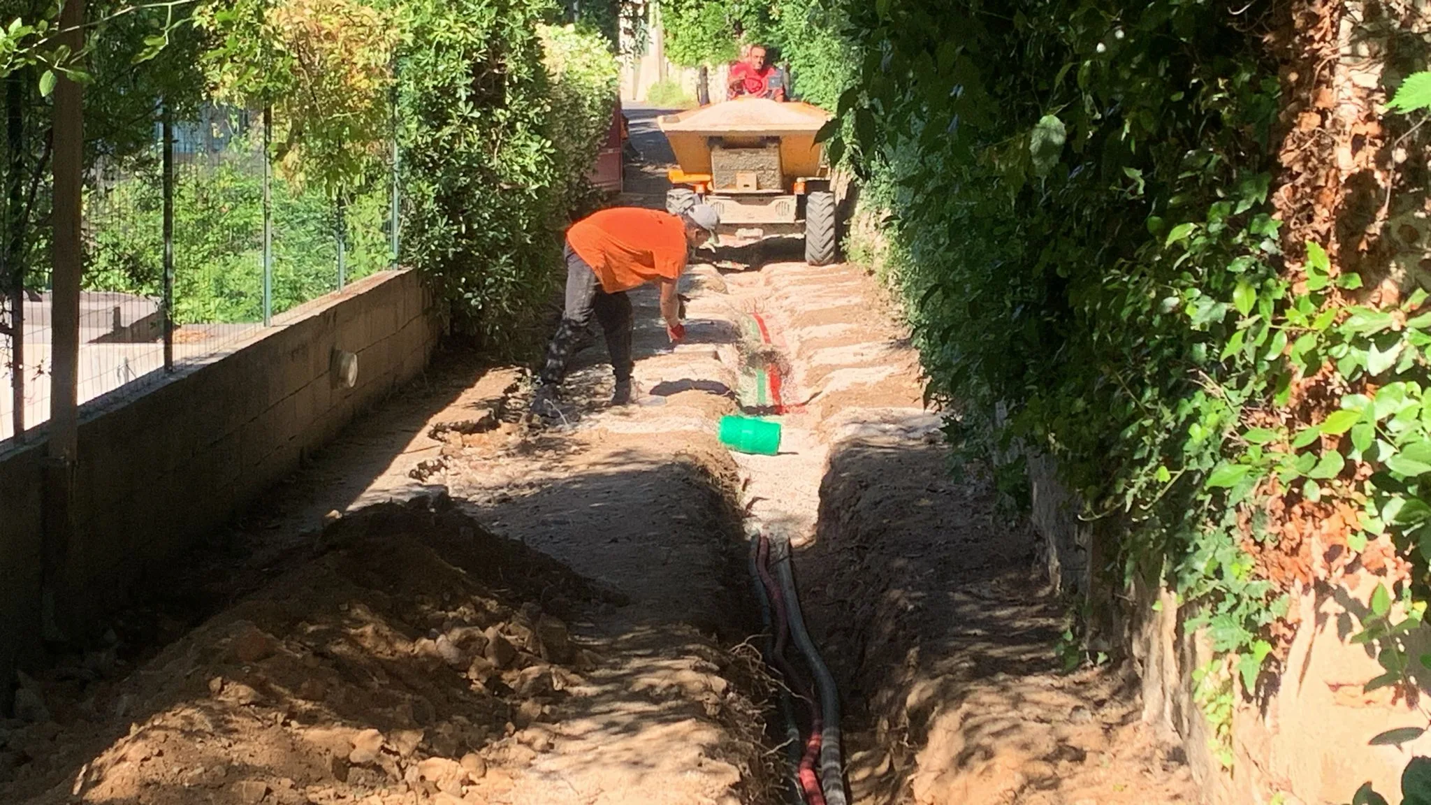 Mise en conformité réseau eaux usées - Tranchée - SOCCTP